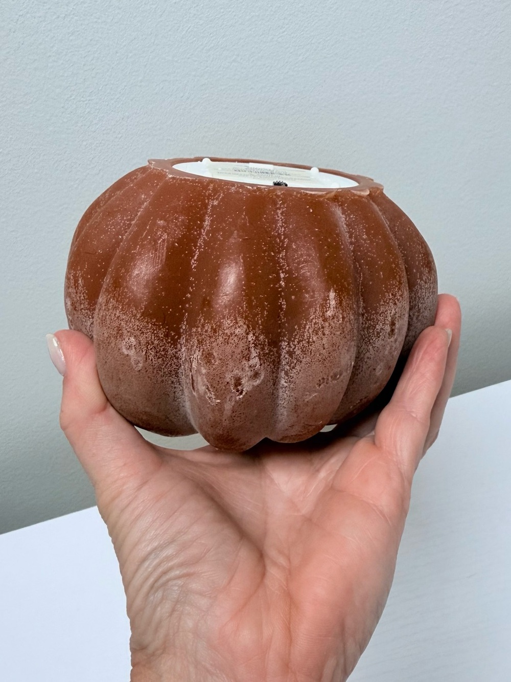 Viral Hobby Lobby Brown LED Pumpkin Candle Fall 2026 - Picture 6 of 6